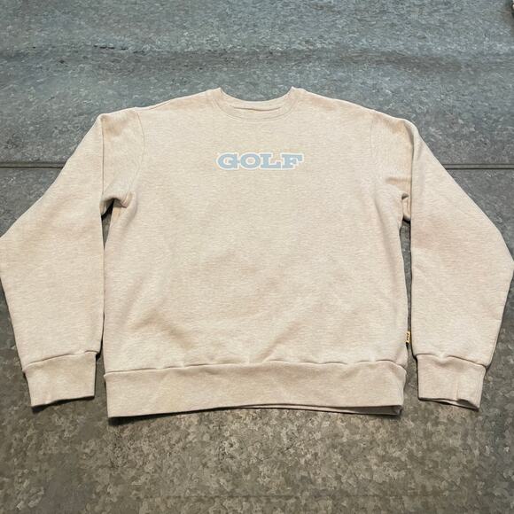 Golf Wang Crewneck Sweatshirt Mens Medium Gray Blue Tyler the Creator Logo - Picture 2 of 11